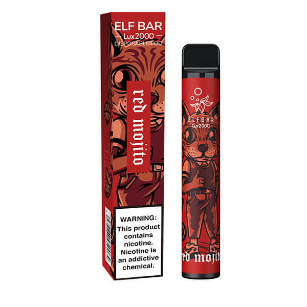 Одноразовая ЭС Elf Bar Lux 2000 - Red Mojito (Клубничное мохито)