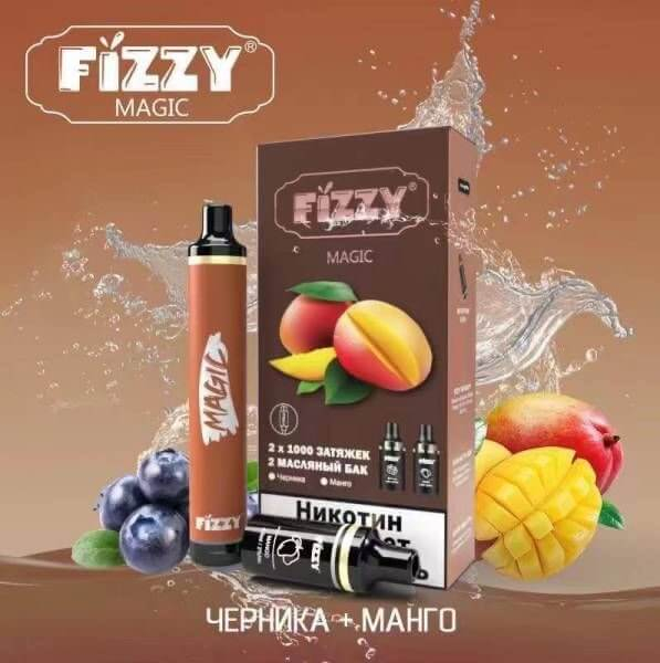 Устройство FIZZY Magic (Черника-Манго) 2x1000тяг