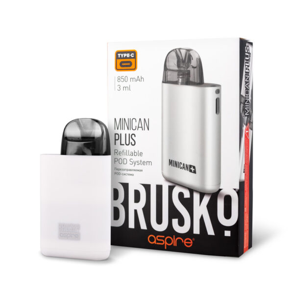 Brusko Minican Plus 850mAh (Белый)
