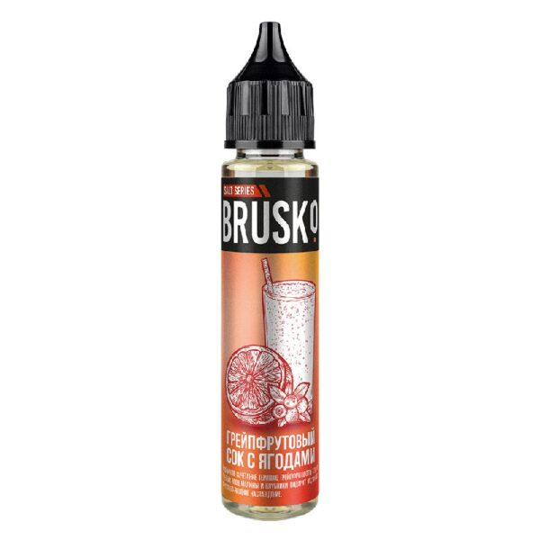 Жидкость Brusko Salt - Грейпфрутовый сок с ягодами 30мл (Salt 2)
