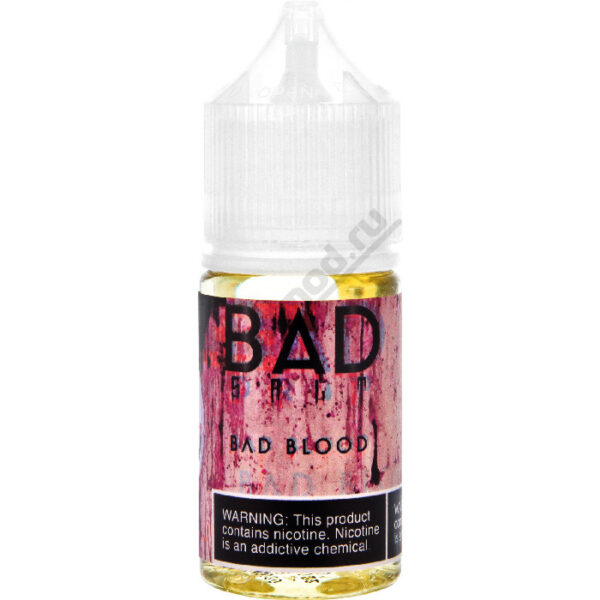 Жидкость Bad Drip Salt - Bad Blood 30мл (Salt 2)