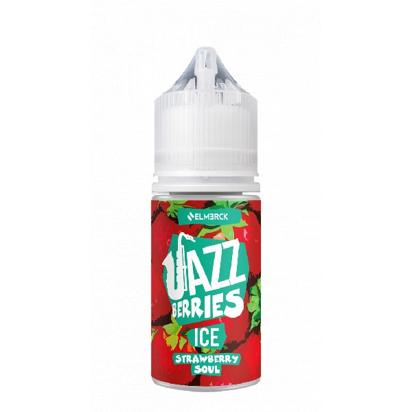 Жидкость Jazz Berries Ice Salt - Strawberry Soul 30мл (20mg)