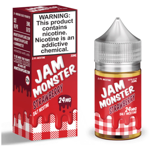 Жидкость Jam Monster Salt - Strawberry 30мл (20mg)
