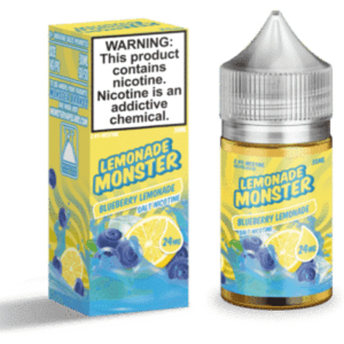 Жидкость Lemonade Monster Salt - Blueberry 30мл (20mg)
