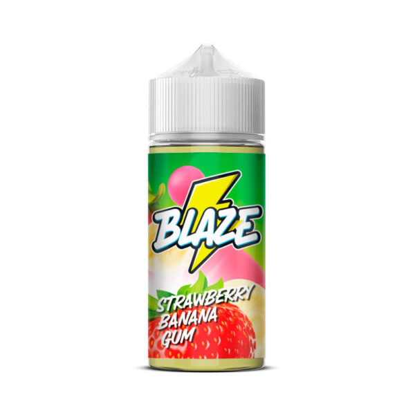 Жидкость Blaze - Strawberry Banana Gum 100мл 3мг
