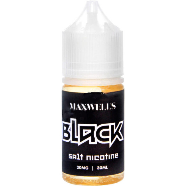 Жидкость Maxwells Salt - Black 30мл (Hybrid 2)