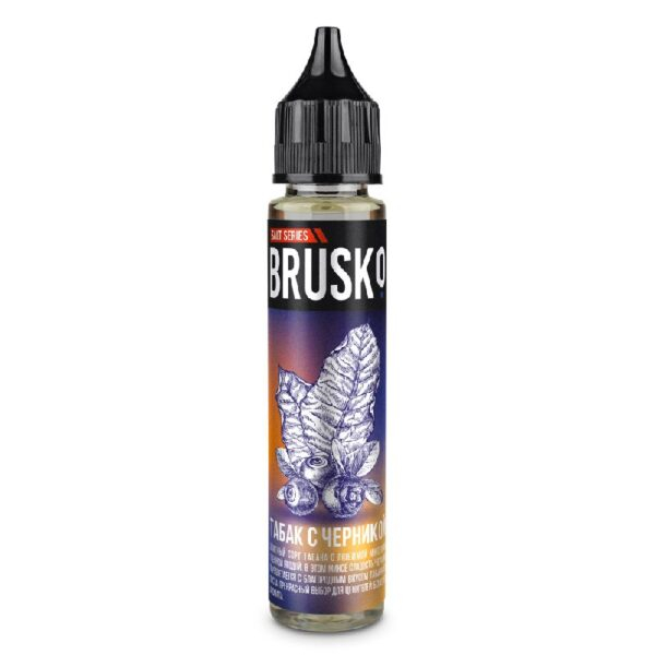 Жидкость Brusko Salt - Табак с черникой 30мл (2 Ultra)