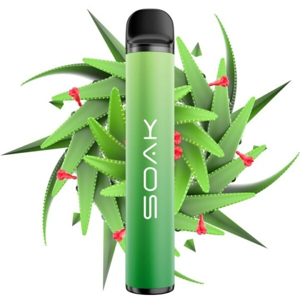Одноразовая ЭС SOAK X 1500 - Aloe vera (Алоэ вера)