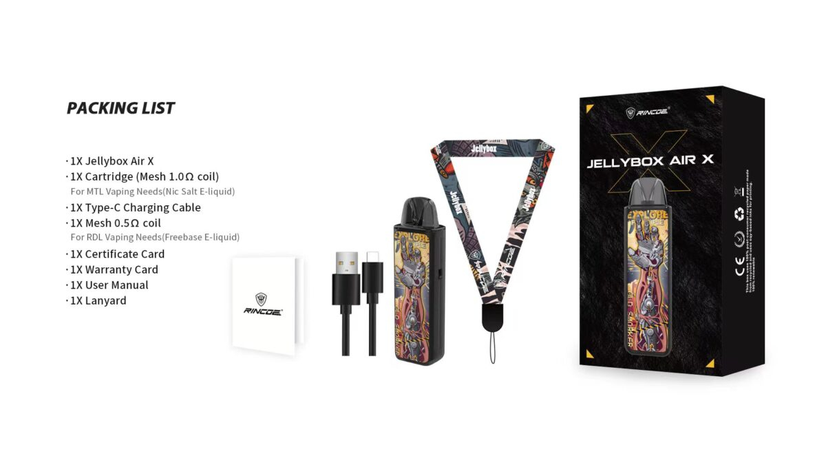 Jellybox Air X Kit 1000mAh (Alien)