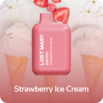 Одноразовая ЭС Lost Mary BM5000 - Strawberry Ice Cream (Клубничное Мороженое)