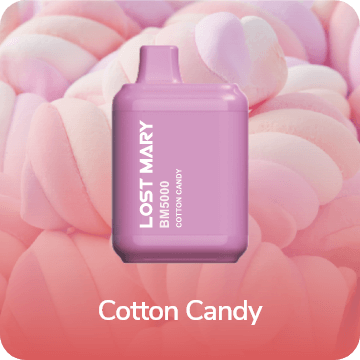 Одноразовая ЭС Lost Mary BM5000 - Cotton Candy (Сахарная вата)