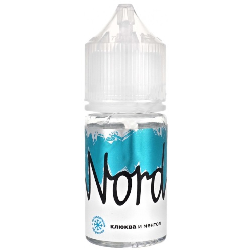 Жидкость Nord Salt - Клюква-Ментол 30мл (0мг+бустер 36мг)