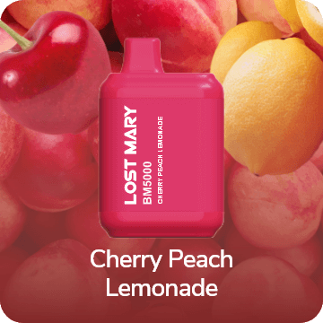 Одноразовая ЭС Lost Mary BM5000 - Cherry Peach Lemonade (Вишнево-Персиковый лимонад)