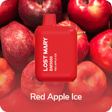 Одноразовая ЭС Lost Mary BM5000 - Red Apple Ice (Яблоко лед)
