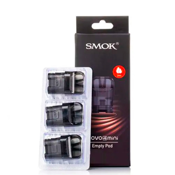Картридж Smok Novo 4 Mini Empty (Без испарителя) 2ml 3 шт в кор.
