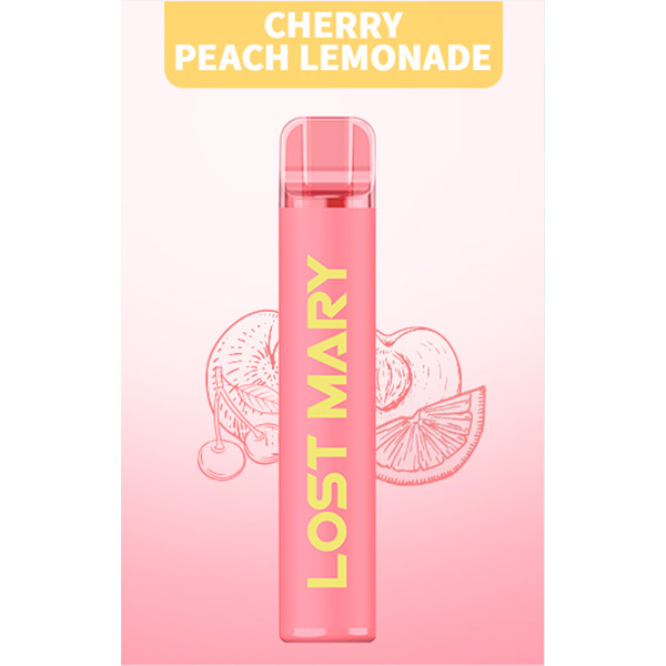 Одноразовая ЭС Lost Mary CM1500 - Cherry Peach Lemonade (Вишня-Персик)