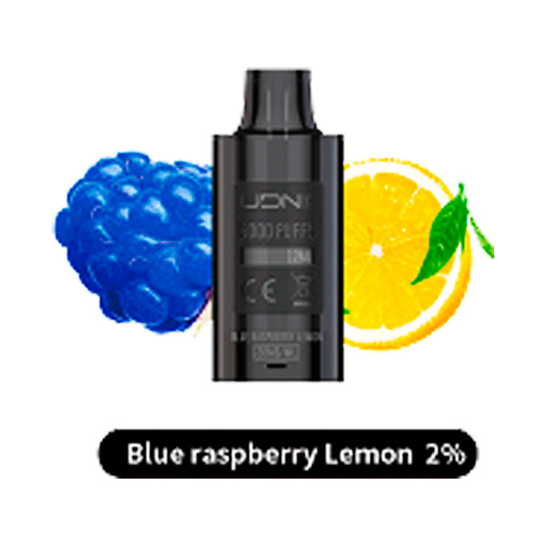 Картридж UDN S2 - Blue Raspberry Lemon (Голубая Малина с Лимоном)