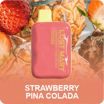Одноразовая ЭС Lost Mary OS4000 - Strawberry Pina Colada (Клубника-Пина колада)