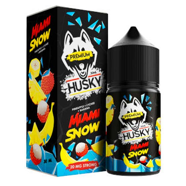 Жидкость Husky Premium Salt - Miami Snow 30мл (20 Strong)