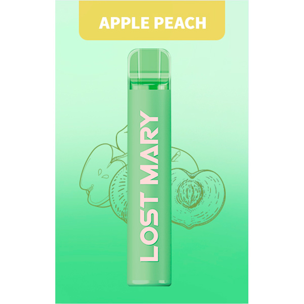 Одноразовая ЭС Lost Mary CM1500 - Apple Peach (Яблоко-Персик)