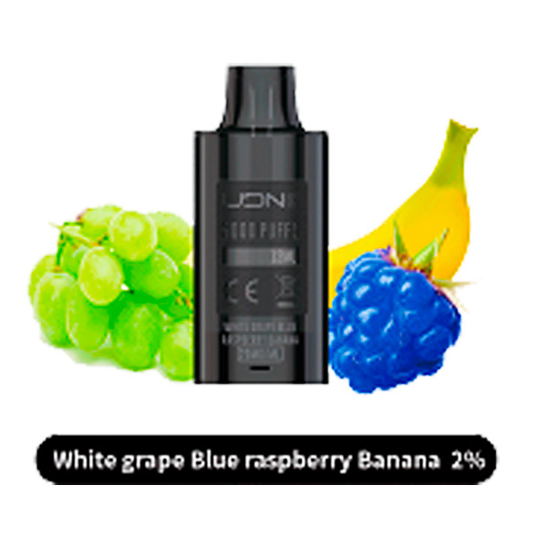 Картридж UDN S2 - White Grape Blue Raspberry Banana (Виноград-Голубая Малина-Банан)