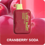 Одноразовая ЭС Lost Mary OS4000 - Cranberry Soda (Клюквенная содовая)