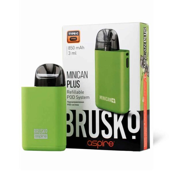 Brusko Minican Plus 850mAh (Зеленый)