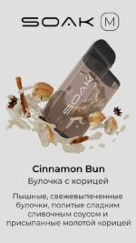 Одноразовая ЭС SOAK M 4000 - Cinnamon Bun (Булочка с Корицей)