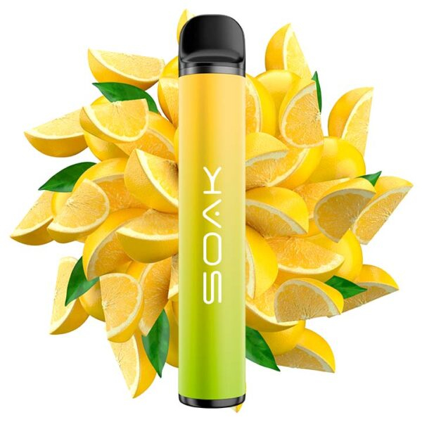 Одноразовая ЭС SOAK X 1500 - True Lemon (Лимон)