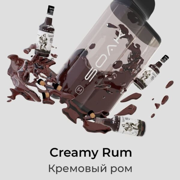 Одноразовая ЭС SOAK M 4000 - Creamy Rum (Кремовый Ром)