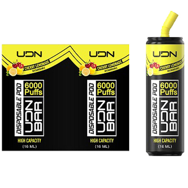 Одноразовая ЭС UDN Bar 6000 - Cherry Lemonade (Вишневый Лимонад)