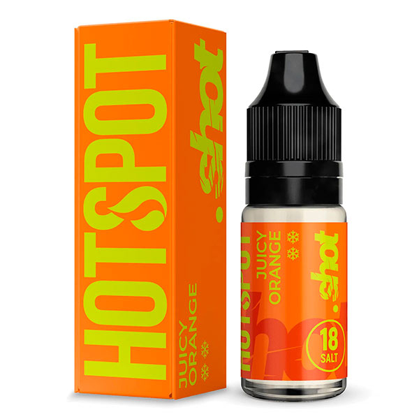 Жидкость HotSpot Shot Salt - Juicy Orange 10мл (20 Ultra)