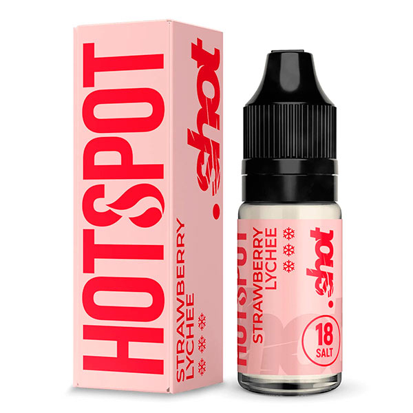 Жидкость HotSpot Shot Salt - Strawberry Lychee 10мл (18mg)