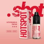 Жидкость HotSpot Shot Salt - Strawberry Lychee 10мл (20 Ultra)