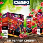 Одноразовая ЭС Iceberg 6000 - Dr. Pepper Cherry (Доктор Пеппер Вишня)