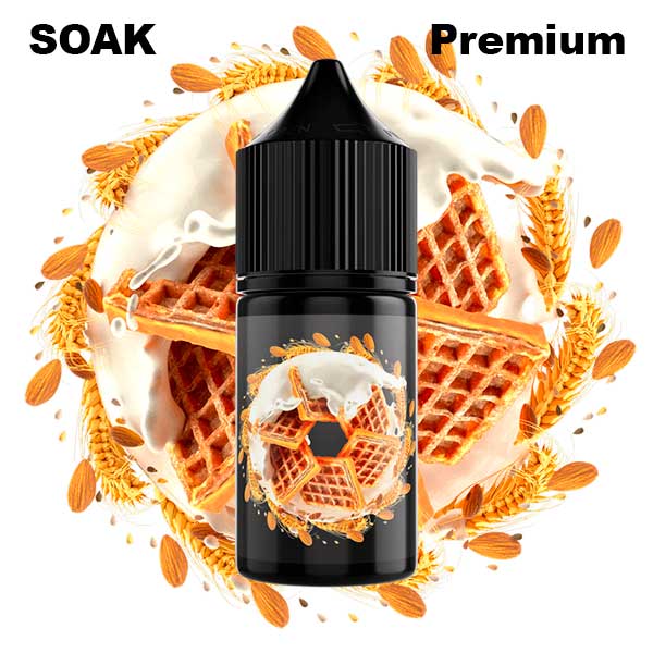 Жидкость SOAK L Salt - Waffles 30мл (20mg) (Premium)