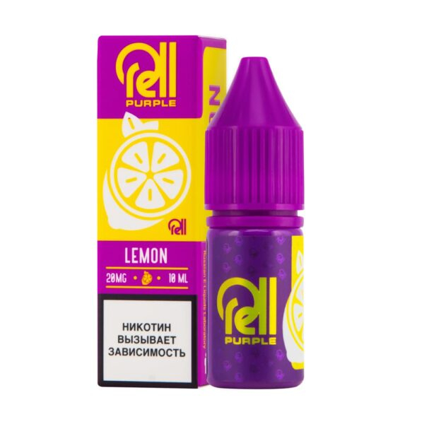 Жидкость Rell Purple Salt - Lemon 10мл (20mg)