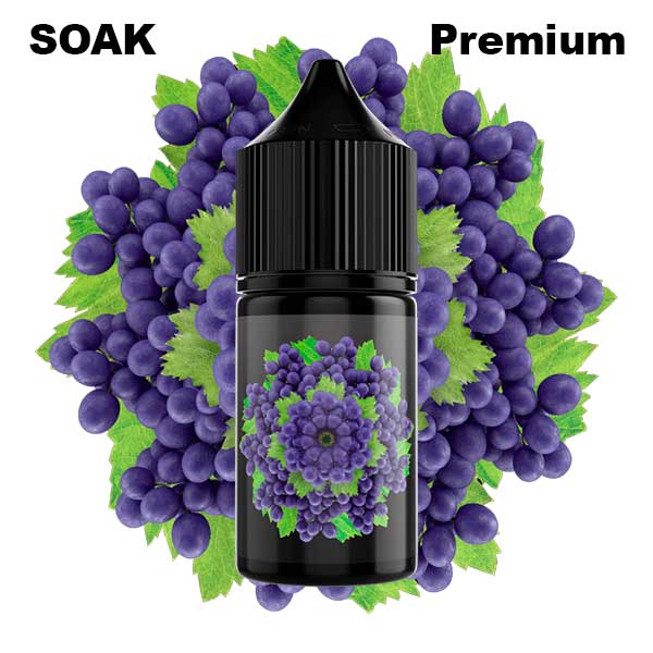 Жидкость SOAK L Salt - Isabella Grapes 30мл (20mg) (Premium)