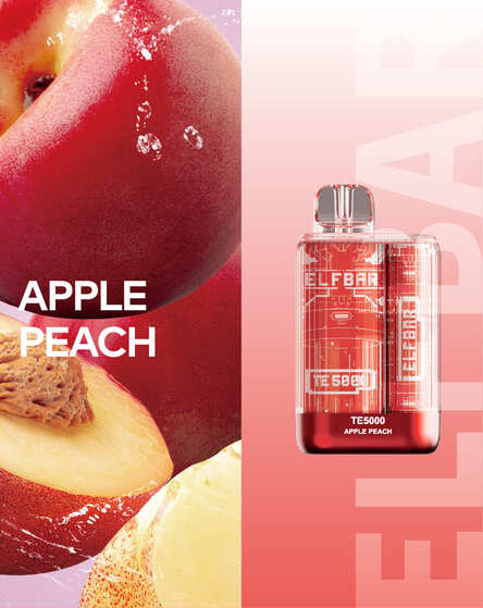Одноразовая ЭС Elf Bar TE5000 - Apple Peach (Яблоко Персик)