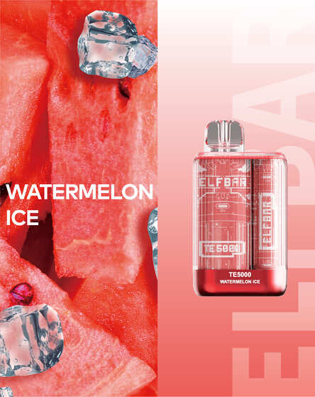 Одноразовая ЭС Elf Bar TE5000 - Watermelon Ice (Арбуз Лёд)