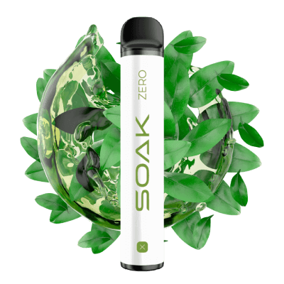 Одноразовая ЭС SOAK X Zero 1500 - Green Tea (Зеленый чай) Без никотина