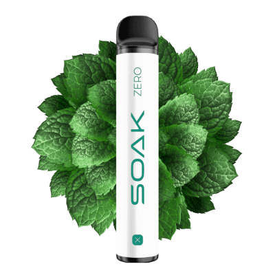 Одноразовая ЭС SOAK X Zero 1500 - Cane Mint (Тростниковая мята) Без никотина