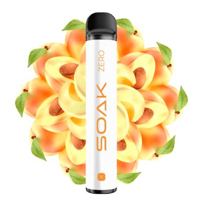 Одноразовая ЭС SOAK X Zero 1500 - Nectarine (Нектарин) Без никотина