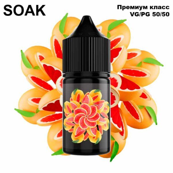 Жидкость SOAK LS Salt - Sicilian Orange 30мл (20mg) (Premium)