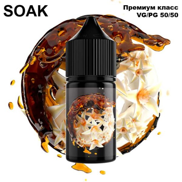 Жидкость SOAK L Salt - Creamy Rum 30мл (20mg) (Premium)