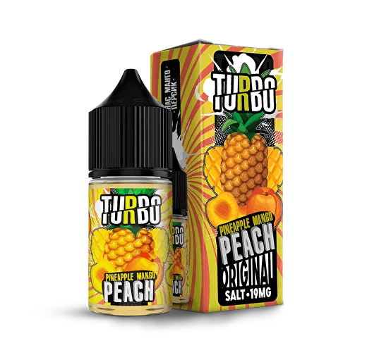 Жидкость Turbo Salt - Pineapple Peach Mango (Ананас Манго Персик) 30мл (19 Hard)