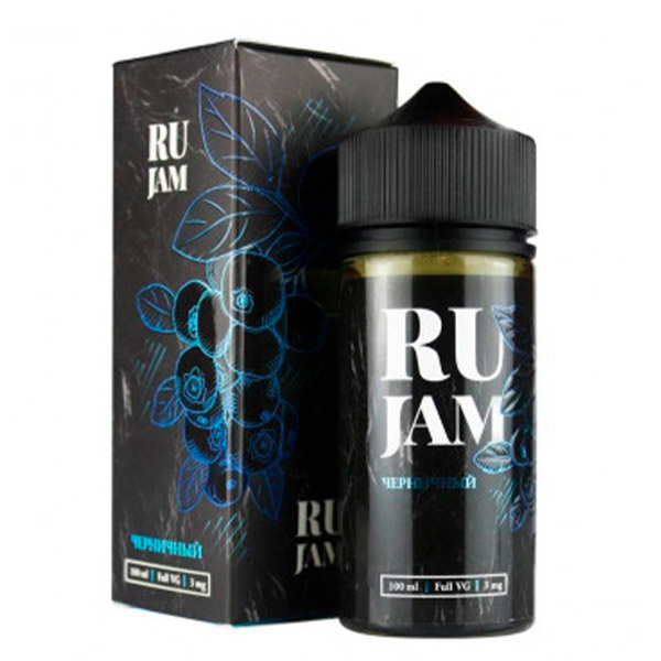 Жидкость Ru Jam (Premium) - Тост с Черничным джемом 100мл 3мг