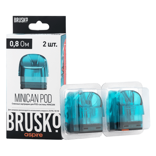 Картридж Brusko Minican (0.8 Ом 3ml) Синий