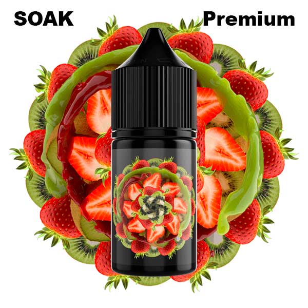 Жидкость SOAK L Salt - Strawberry Kiwi 30мл (20mg) (Premium)