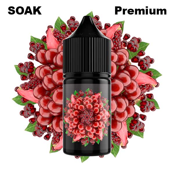 Жидкость SOAK L Salt - Pomegranate Punch 30мл (20mg) (Premium)
